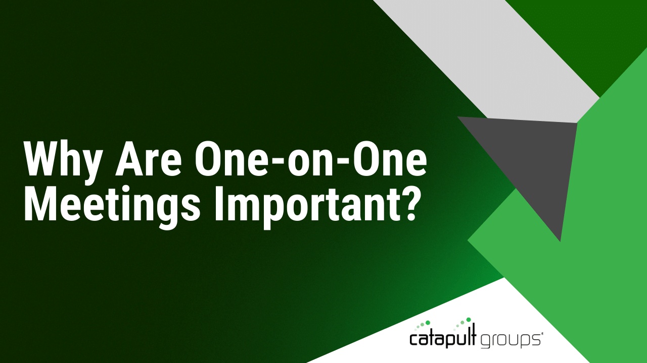Importance Of One On One Meetings With Employees Why Are One-on-One Meetings Important?